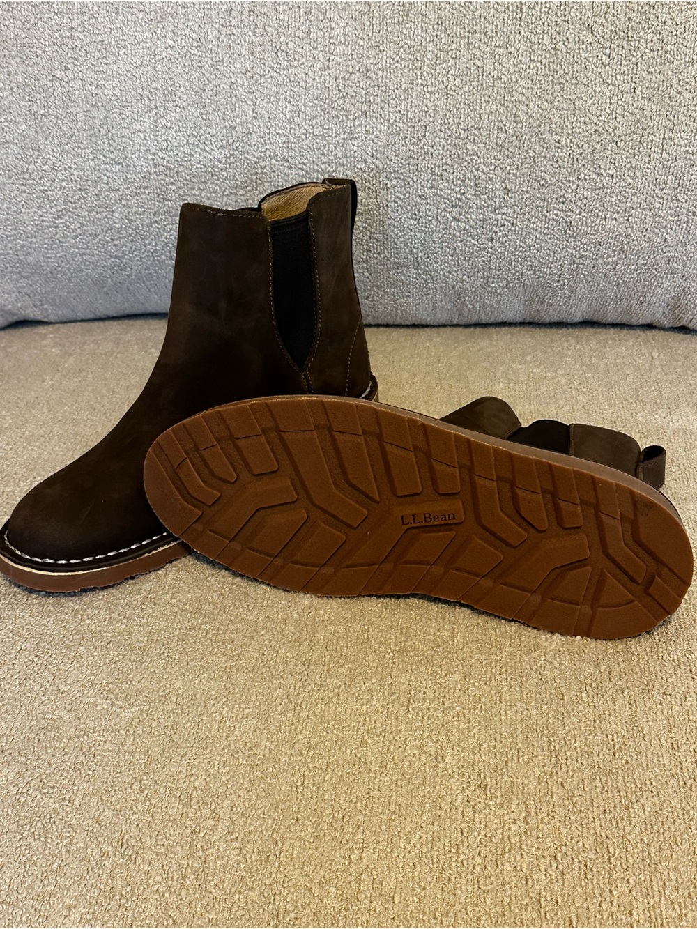 L.L. Bean Women's Dark Brown Chelsea Ankle Boots